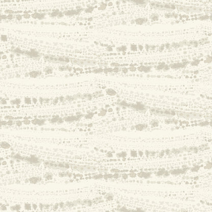 Chesapeake Rannell Beige Abstract Scallop Wallpaper, 20.5-in by 33-ft