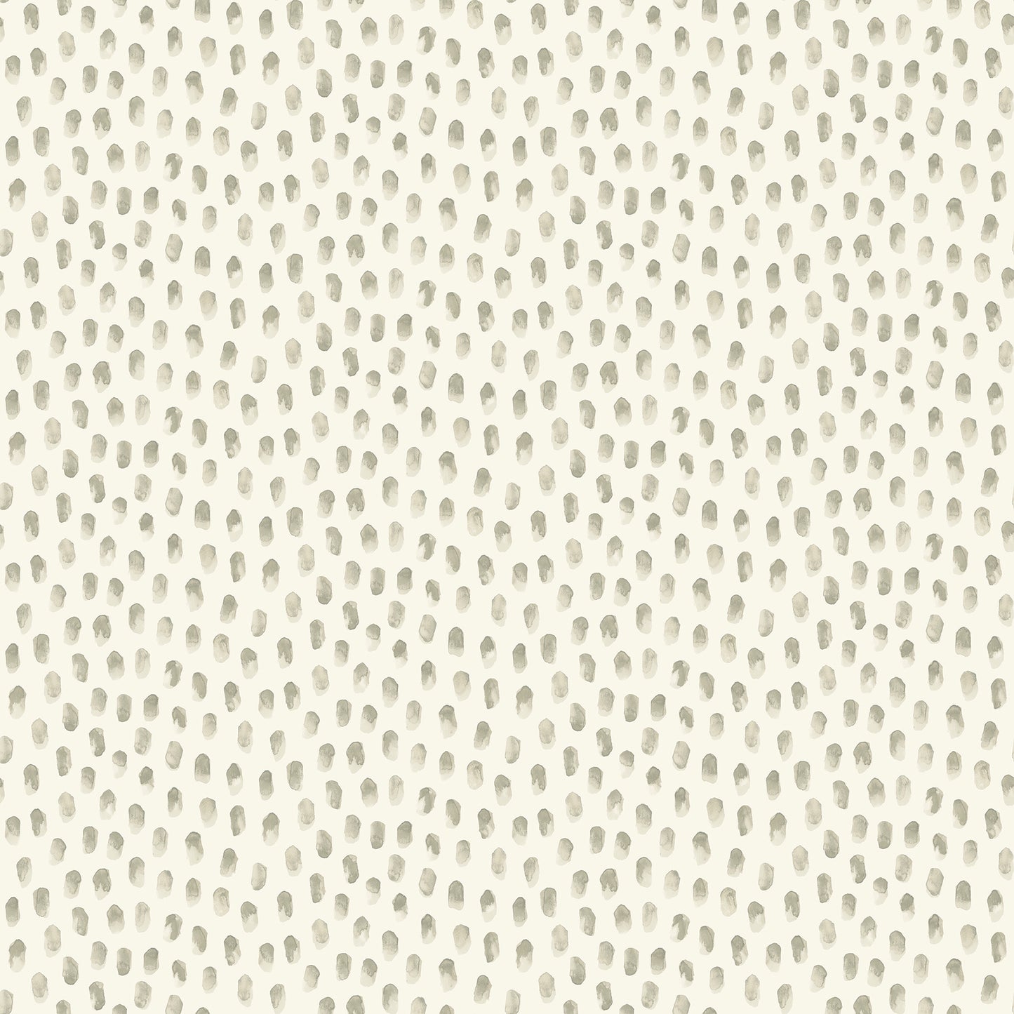 Chesapeake Sand Drips Grey Painted Dots Wallpaper, 20.5-in by 33-ft