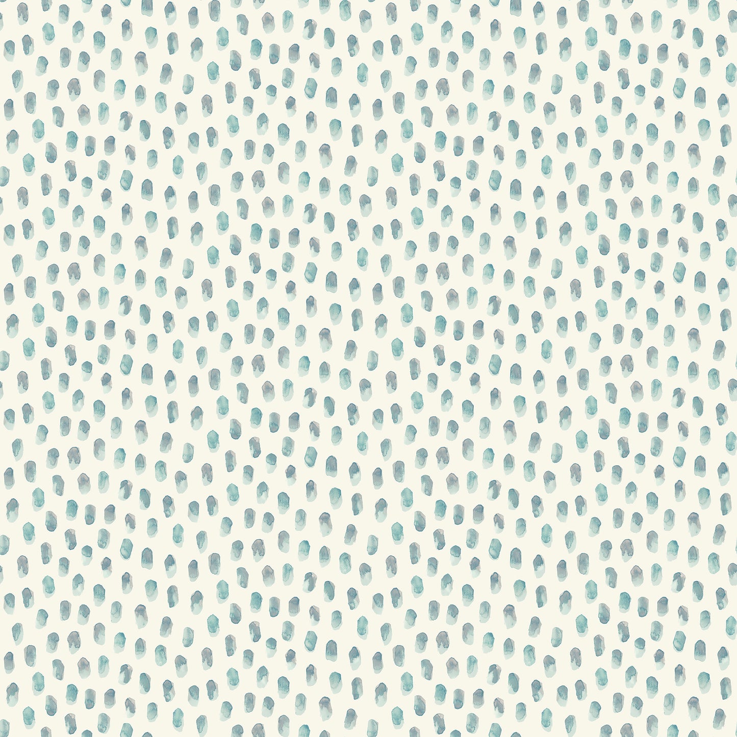 Chesapeake Sand Drips Aqua Painted Dots Wallpaper, 20.5-in by 33-ft