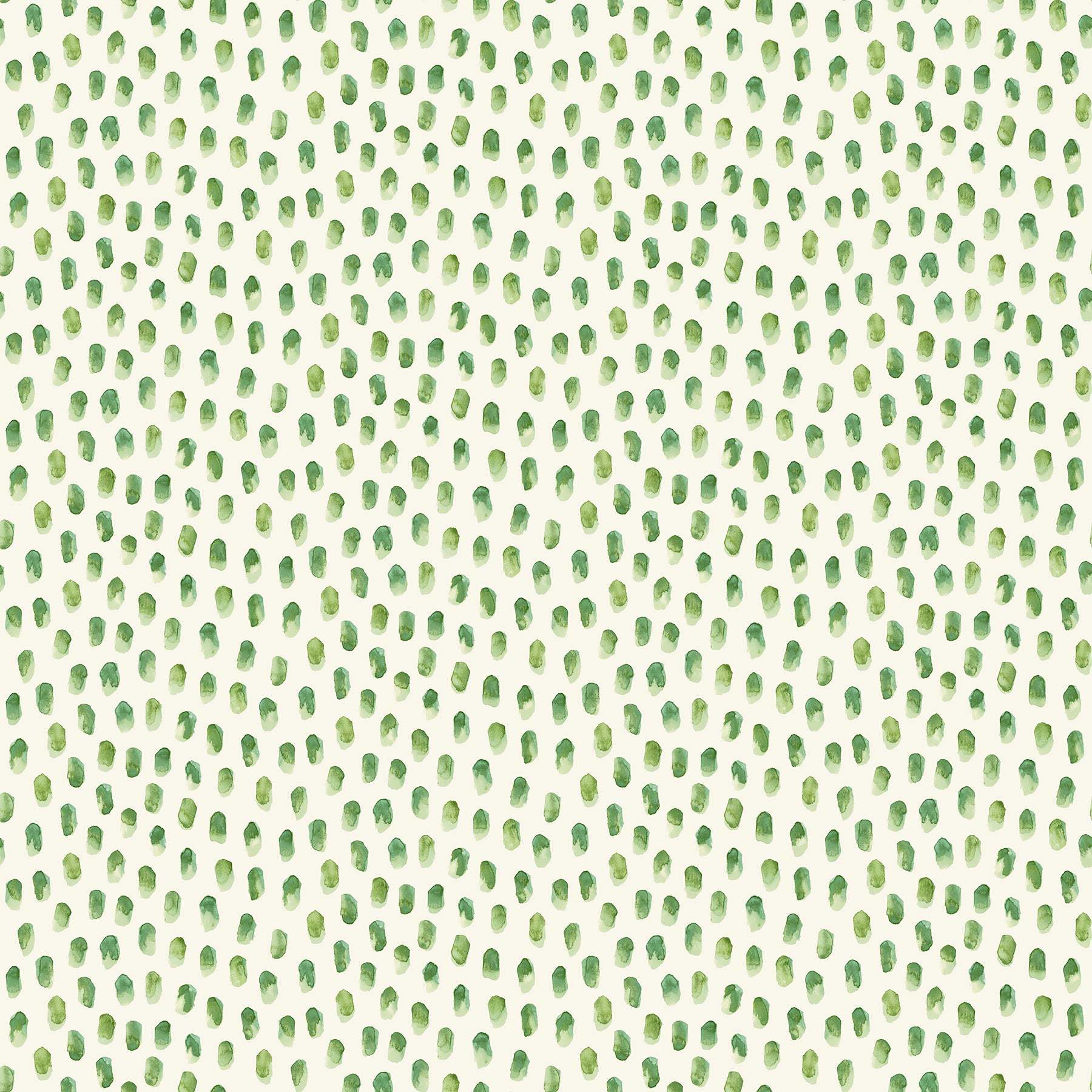 Chesapeake Sand Drips Green Painted Dots Wallpaper, 20.5-in by 33-ft