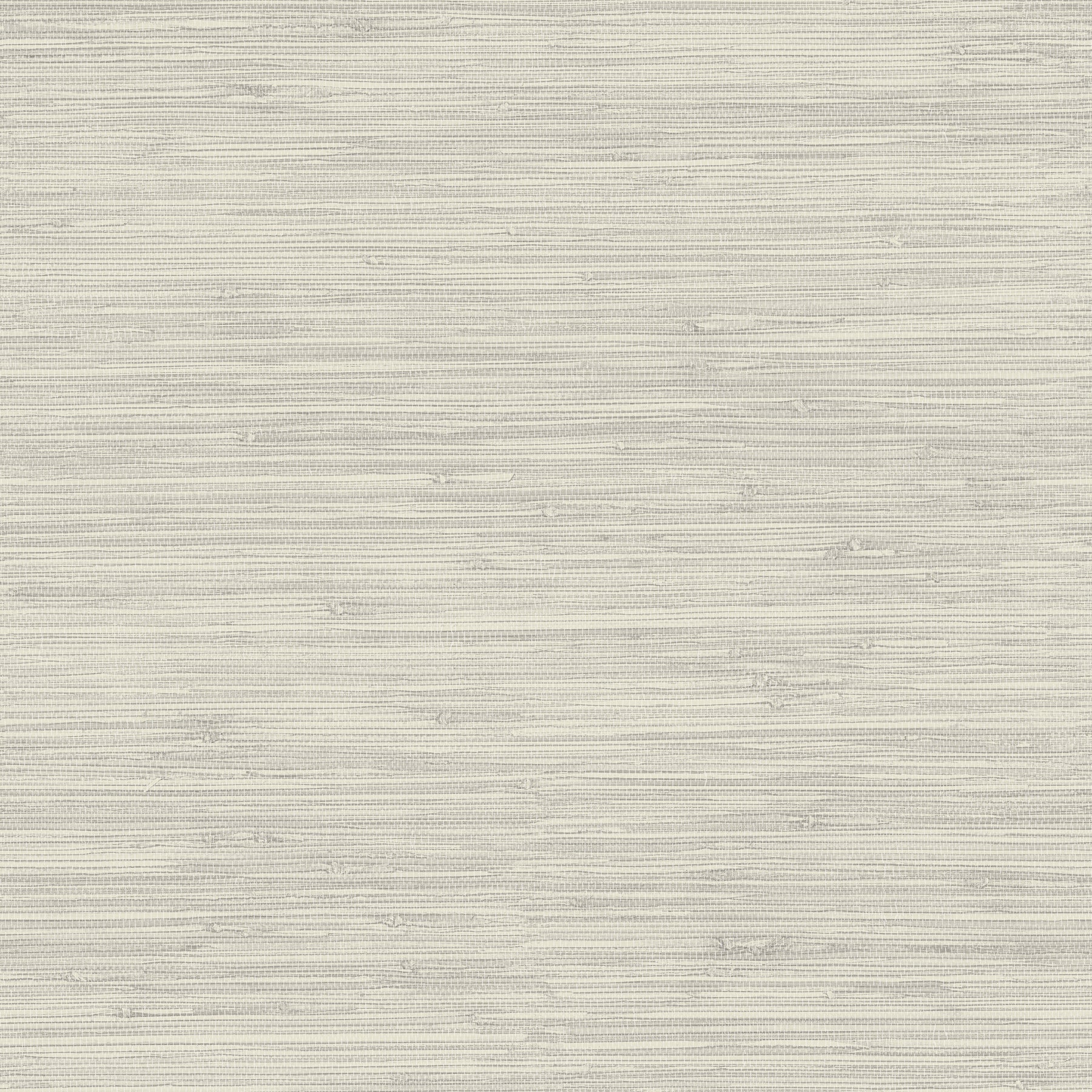 Chesapeake Grassweave Light Grey Imitation Grasscloth Wallpaper, 20.5-in by 33-ft