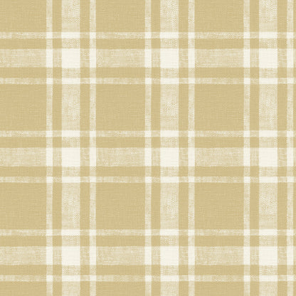 Chesapeake Antoine Wheat Flannel Wallpaper, 20.5-in by 33-ft