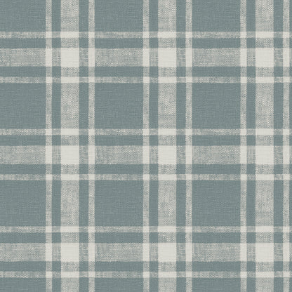 Chesapeake Antoine Denim Flannel Wallpaper, 20.5-in by 33-ft