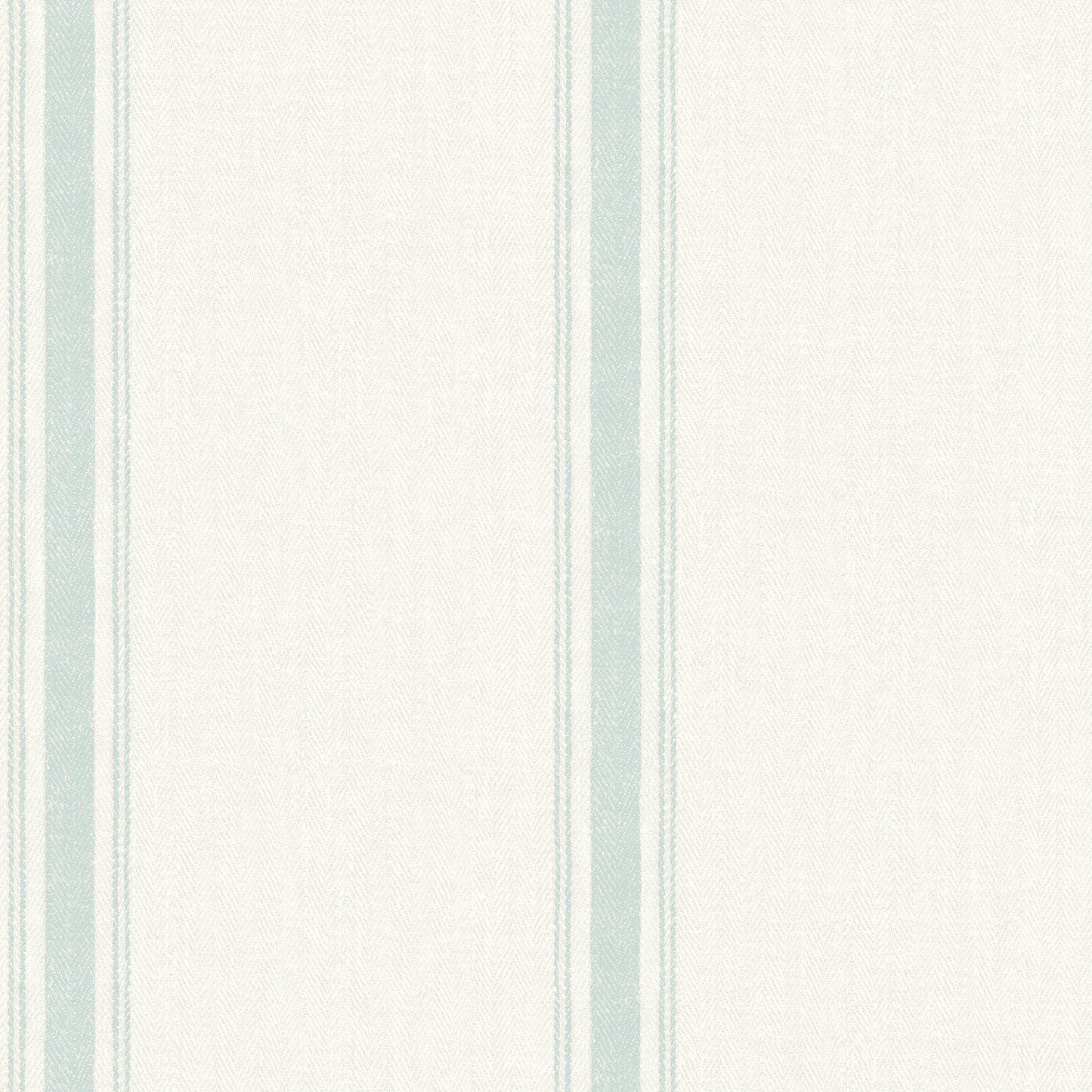 Chesapeake Linette Seafoam Fabric Stripe Wallpaper, 20.5-in by 33-ft