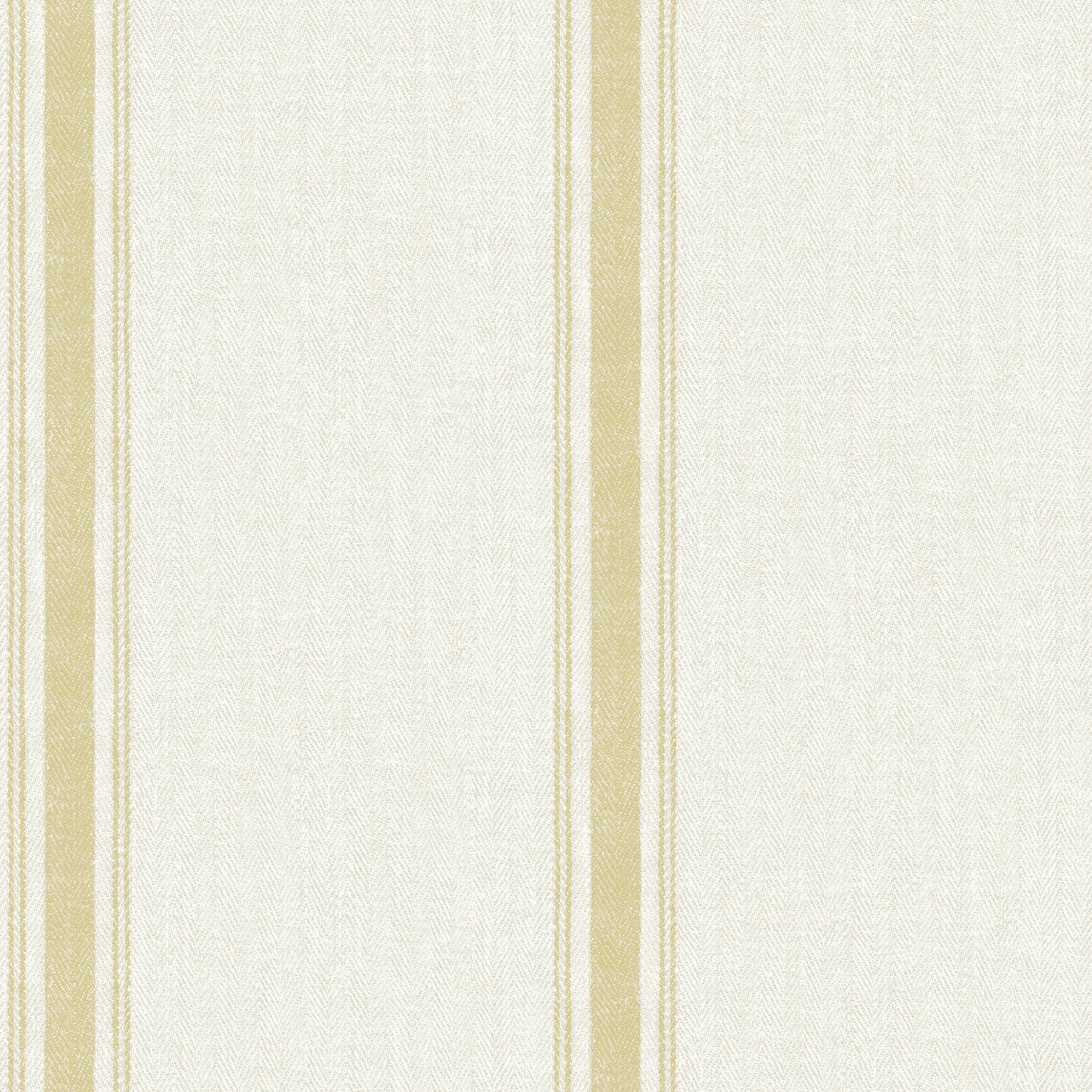 Chesapeake Linette Wheat Fabric Stripe Wallpaper, 20.5-in by 33-ft