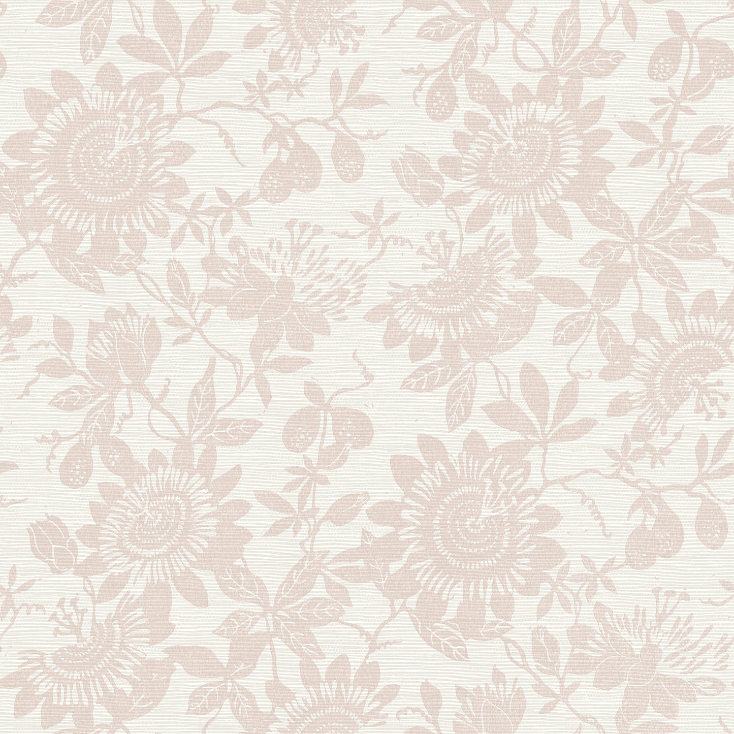 A-Street Prints Helen Mauve Floral Trail Wallpaper, 20.5-in by 33-ft