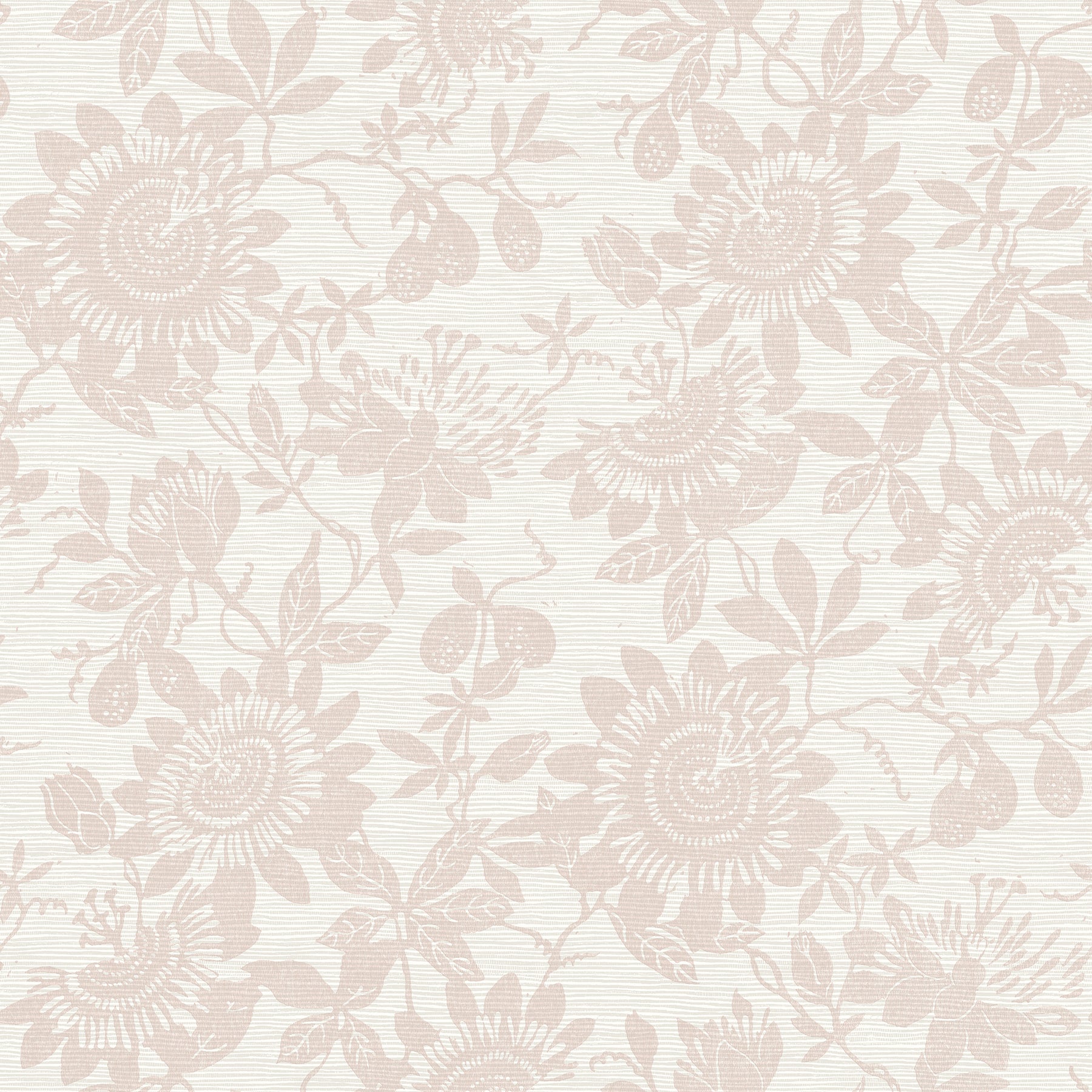 A-Street Prints Helen Mauve Floral Trail Wallpaper, 20.5-in by 33-ft