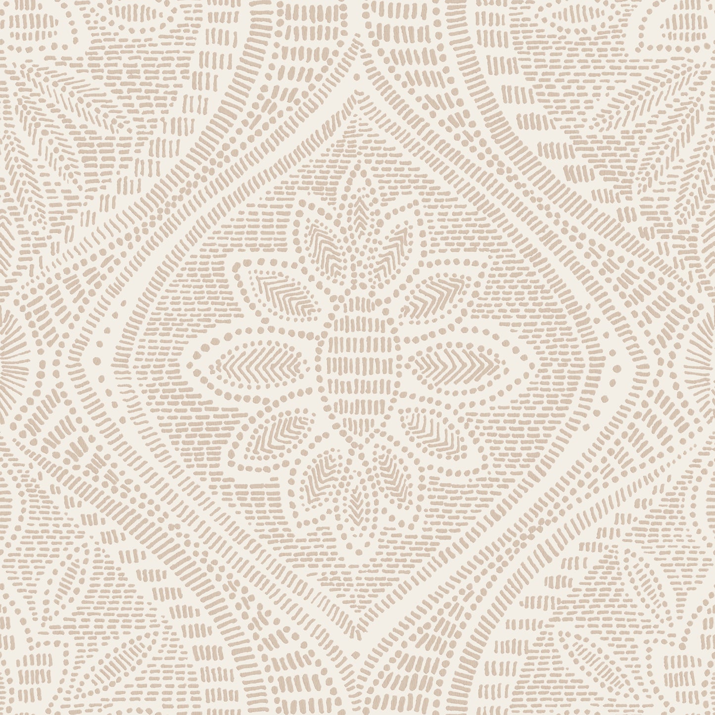 A-Street Prints Scout Blush Floral Ogee Wallpaper, 20.5-in by 33-ft