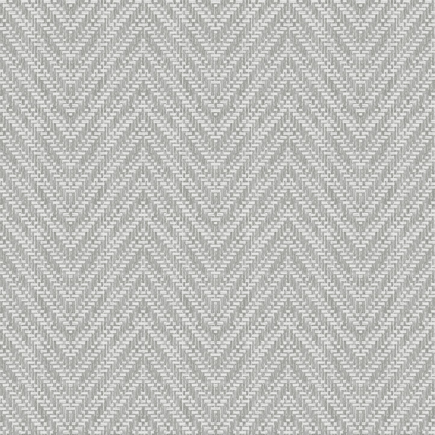 A-Street Prints Glynn Grey Chevron Wallpaper, 20.5-in by 33-ft