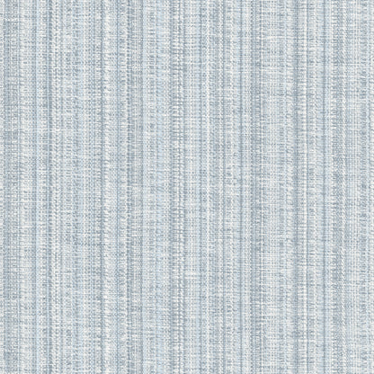 A-Street Prints Simon Blue Woven Texture Wallpaper, 20.5-in by 33-ft