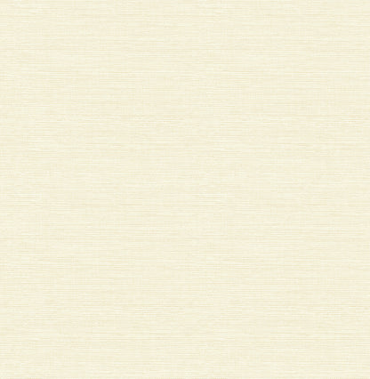 A-Street Prints Agave Light Yellow Faux Grasscloth Wallpaper, 20.5-in by 33-ft