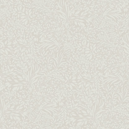 A-Street Prints Kristina Light Grey Botanical Wallpaper, 20.9-in by 33-ft