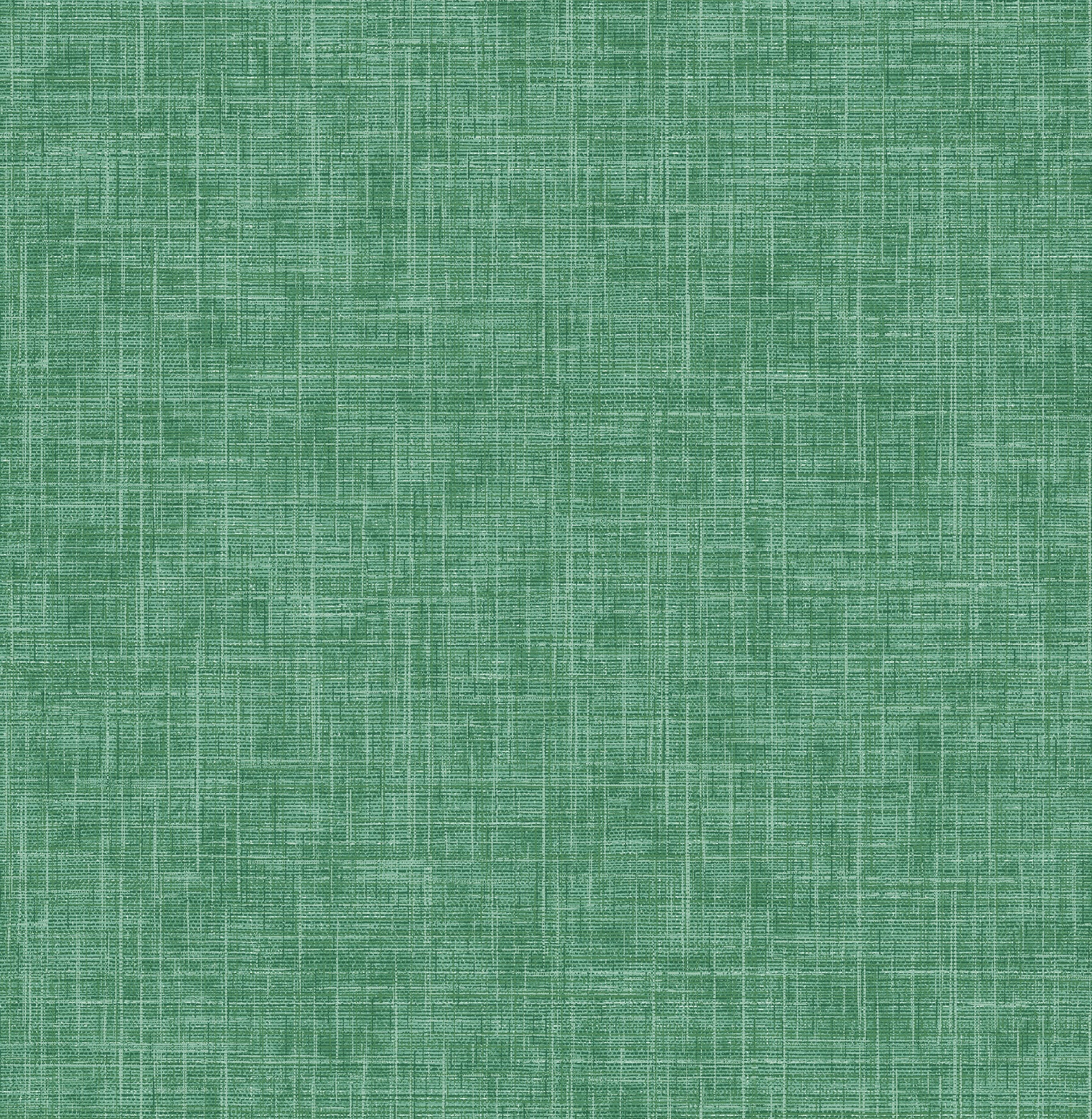 A-Street Prints Emerson Green Faux Linen Wallpaper, 20.5-in by 33-ft