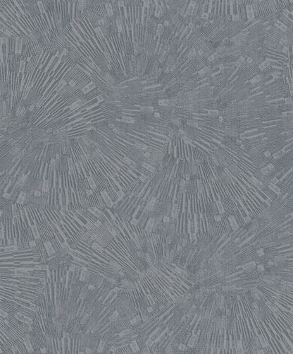 Advantage Agassiz Grey Burst Wallpaper, 20.9-in by 33-ft