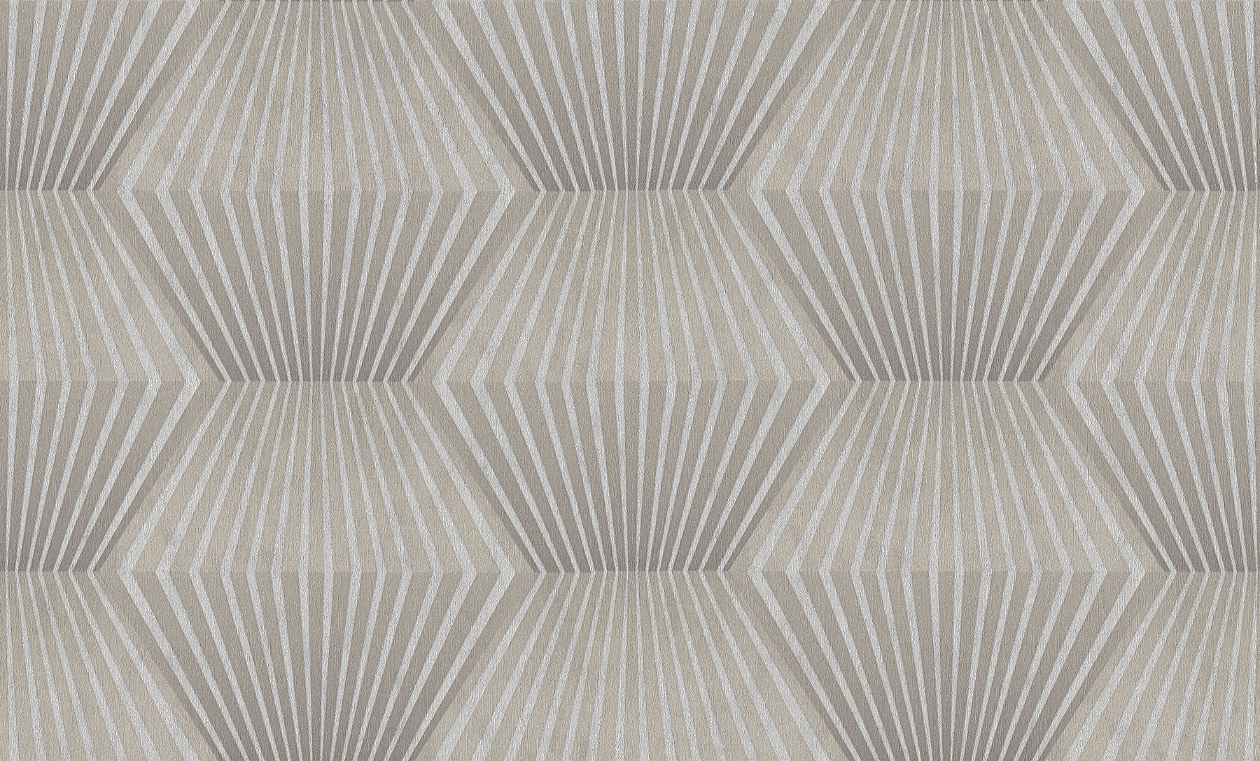 Advantage Lehnmann Taupe Geo Wallpaper, 20.9-in by 33-ft