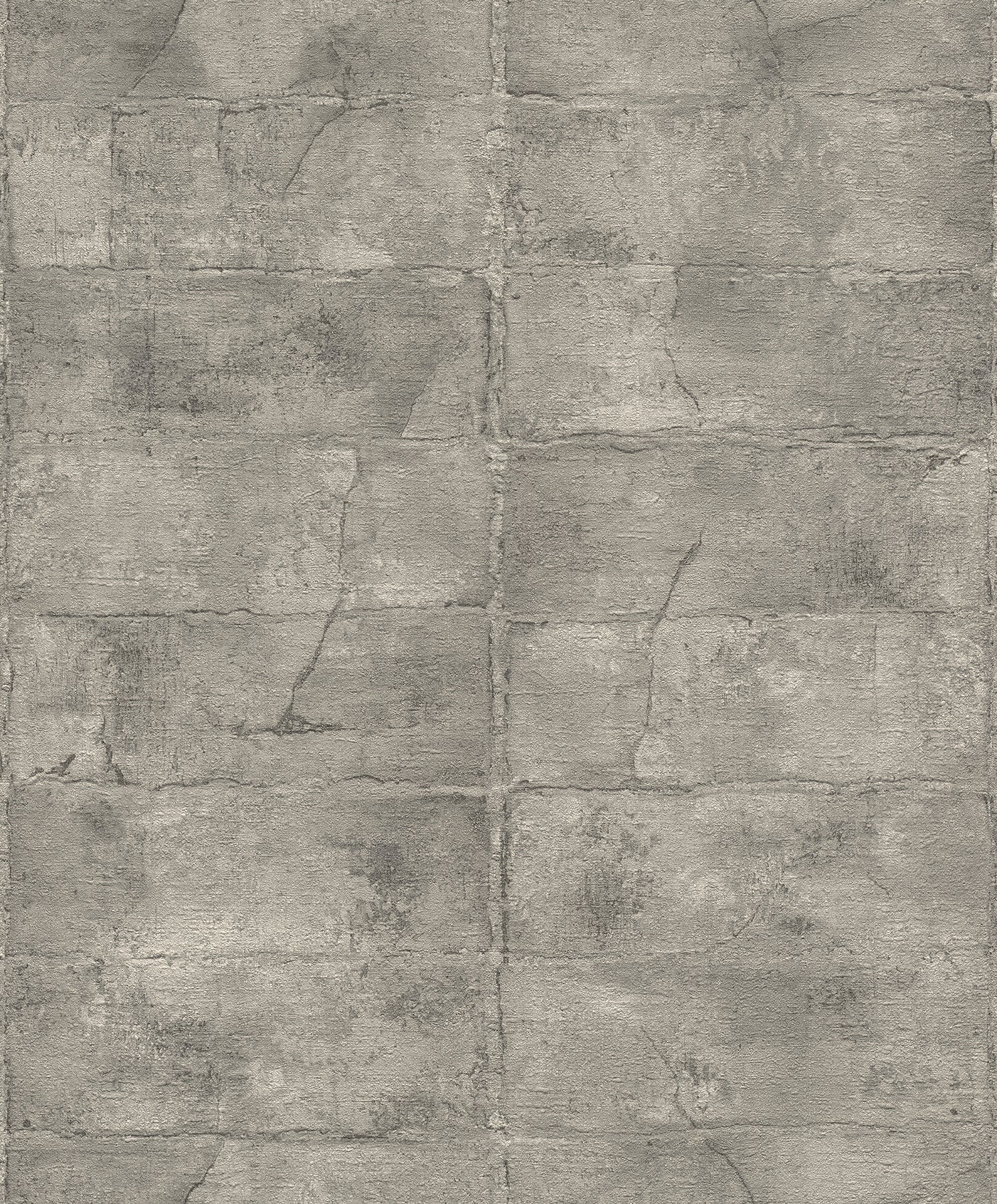 Advantage Clay Grey Stone Wallpaper, 20.9-in by 33-ft