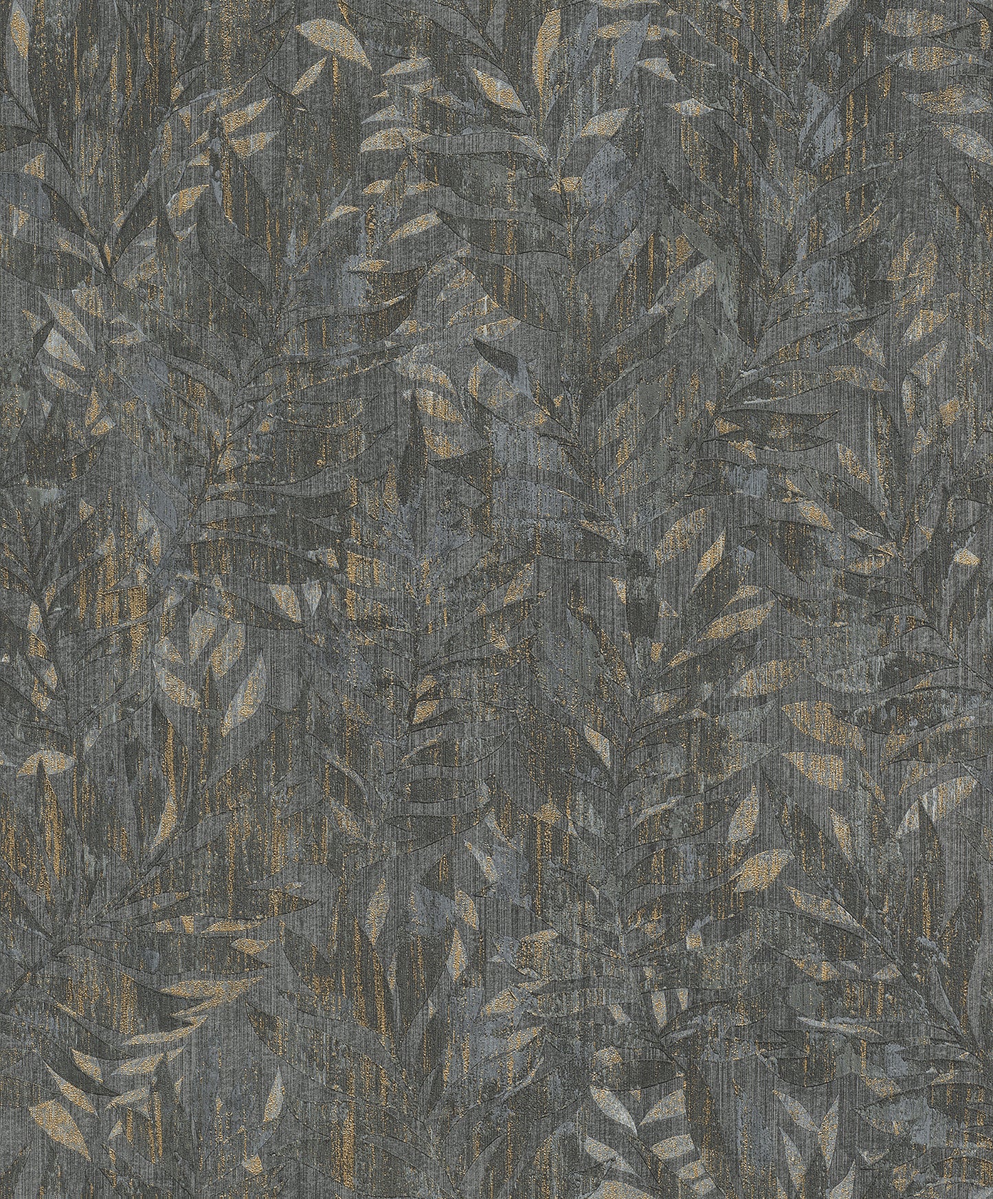 Advantage Beck Charcoal Leak Wallpaper, 20.9-in by 33-ft