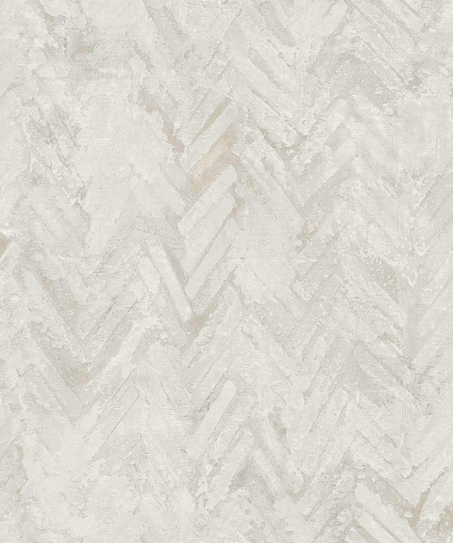 A-Street Prints Amesemi Off White Distressed Herringbone Wallpaper, 21-in by 33-ft