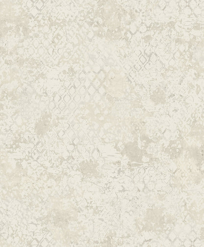 A-Street Prints Zilarra Pearl Abstract Snakeskin Wallpaper, 21-in by 33-ft