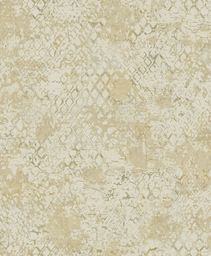 A-Street Prints Zilarra Taupe Abstract Snakeskin Wallpaper, 21-in by 33-ft