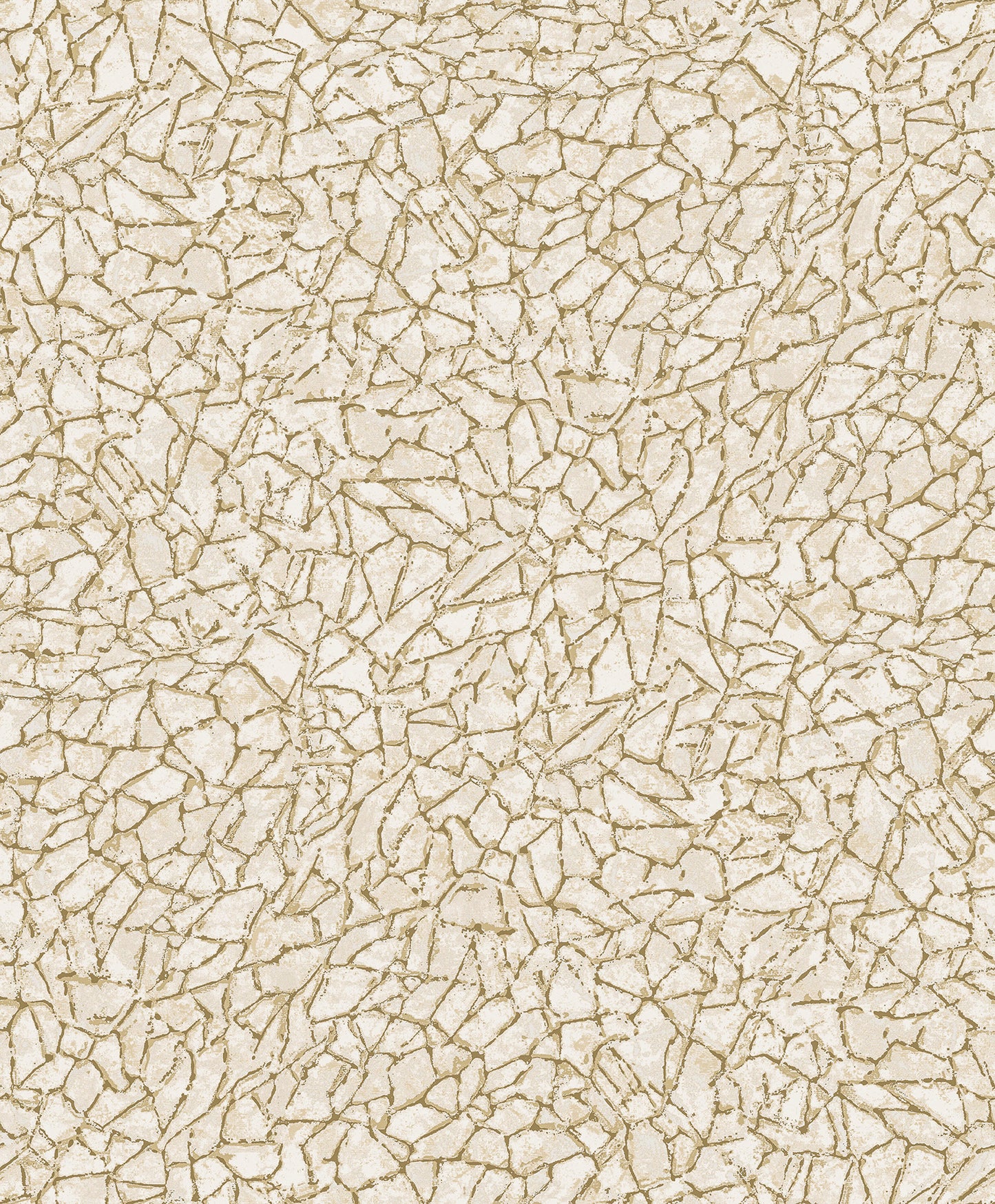 A-Street Prints Soma Gold Metallic Crackling Wallpaper, 21-in by 33-ft