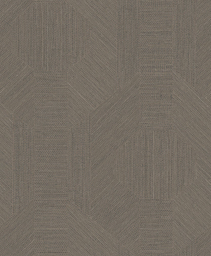 A-Street Prints Ladon Pewter Metallic Texture Wallpaper, 21-in by 33-ft