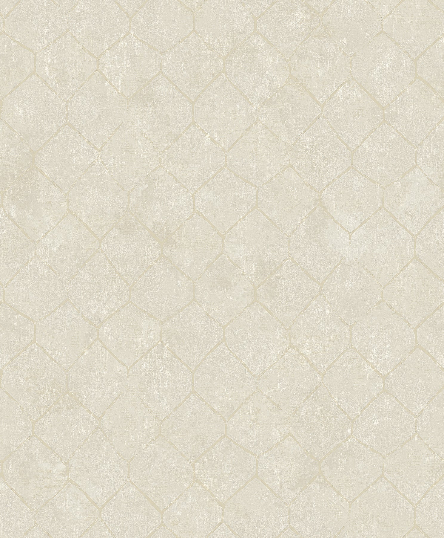 A-Street Prints Rauta Pearl Hexagon Tile Wallpaper, 21-in by 33-ft