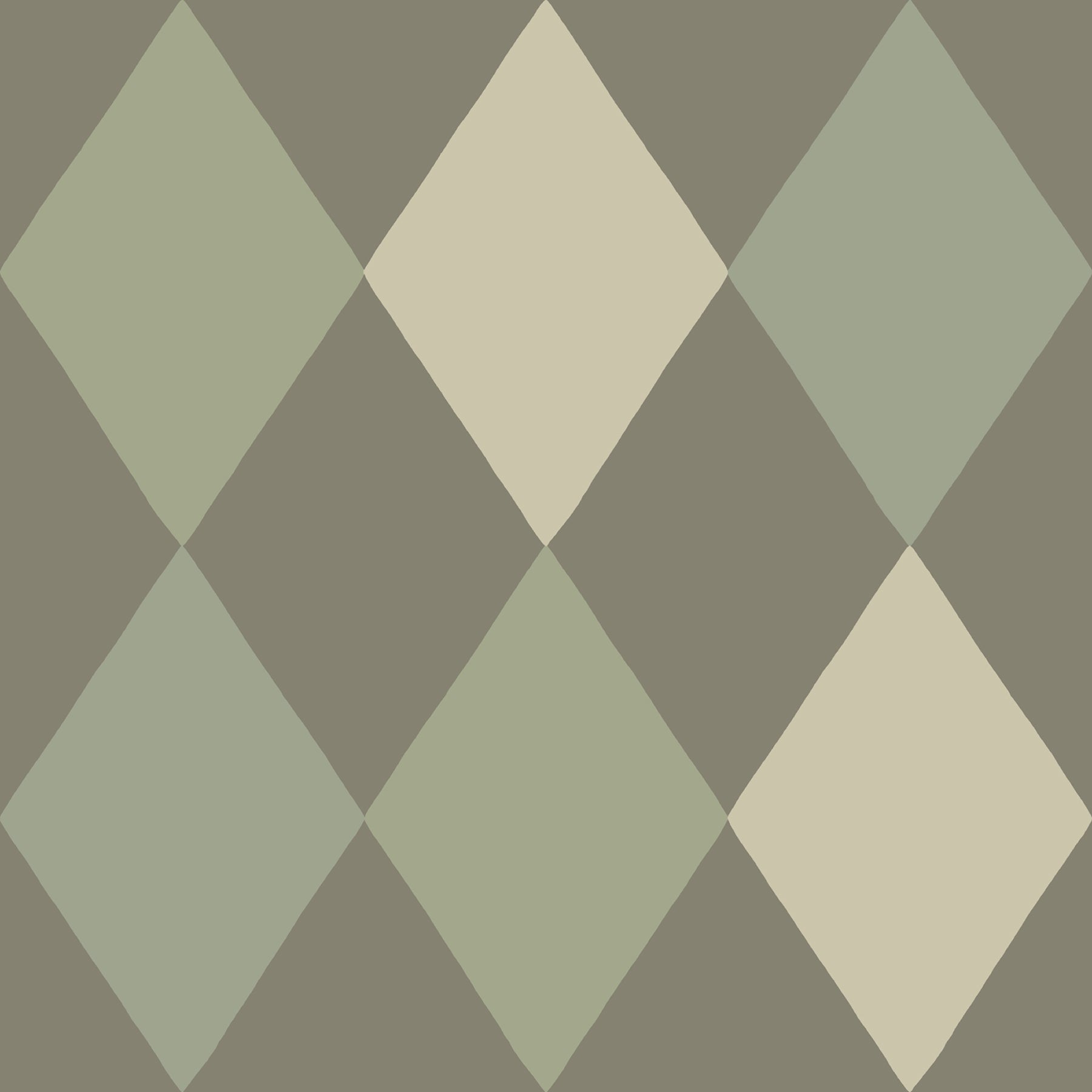 A-Street Prints Kalas Olive Diamond Wallpaper, 20.9-in by 33-ft