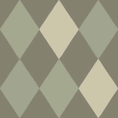 A-Street Prints Kalas Olive Diamond Wallpaper, 20.9-in by 33-ft