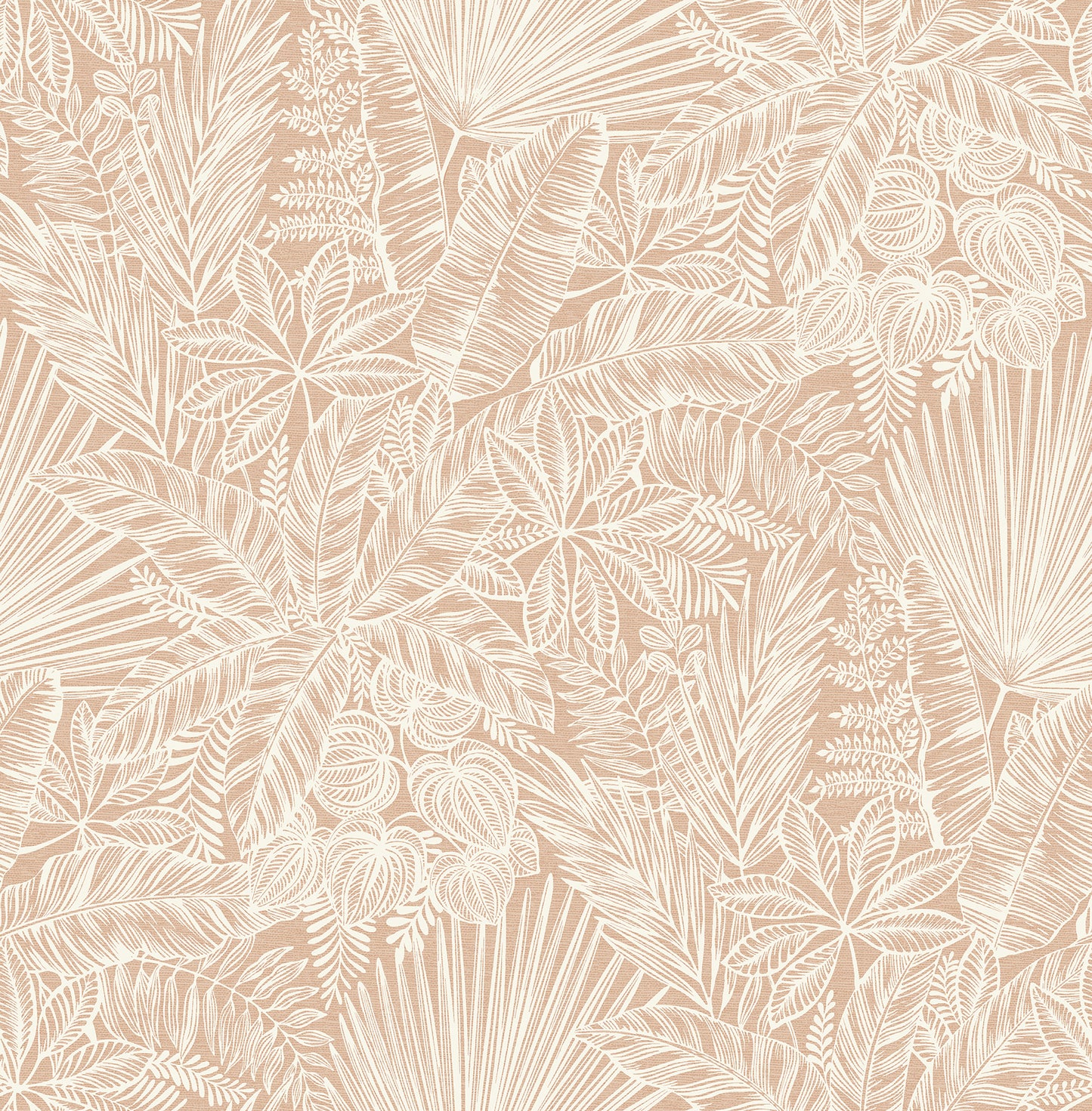 A-Street Prints Vita Blush Botanical Wallpaper, 20.5-in by 33-ft