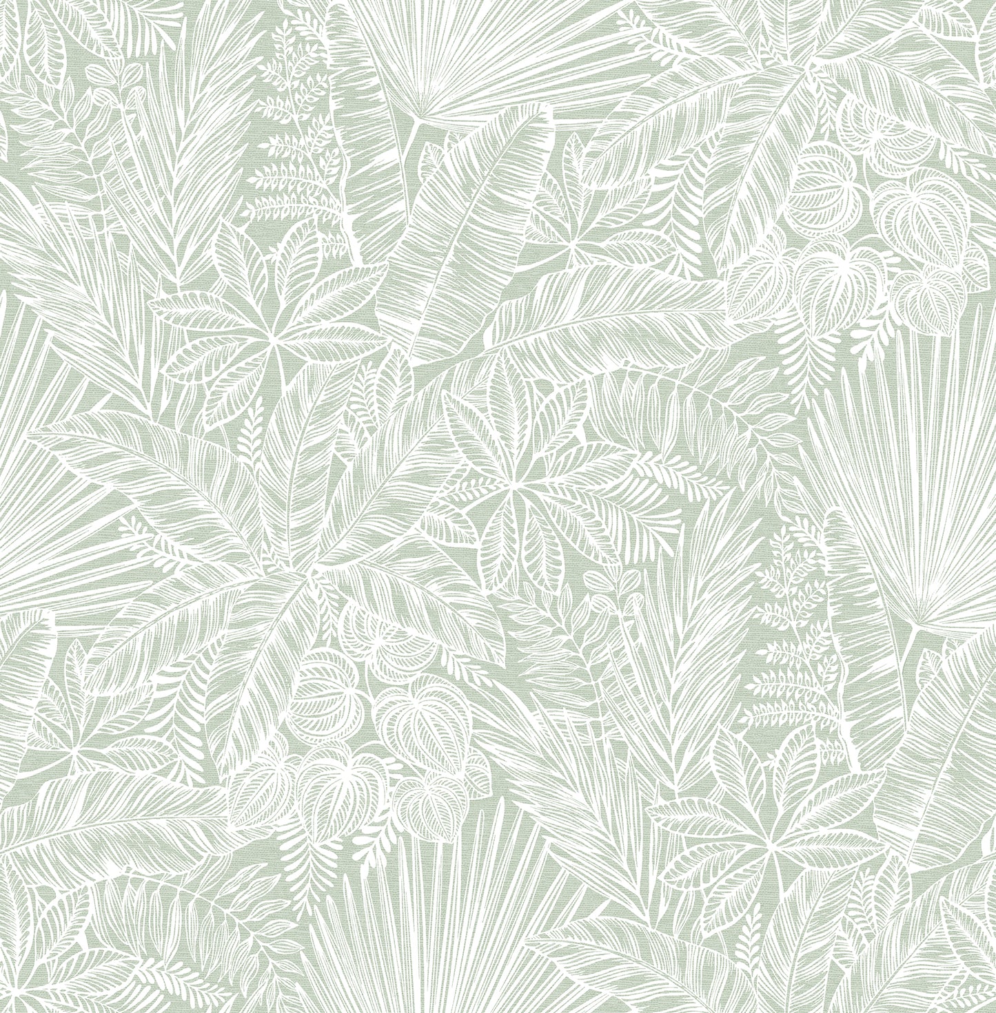 A-Street Prints Vita Sage Botanical Wallpaper, 20.5-in by 33-ft