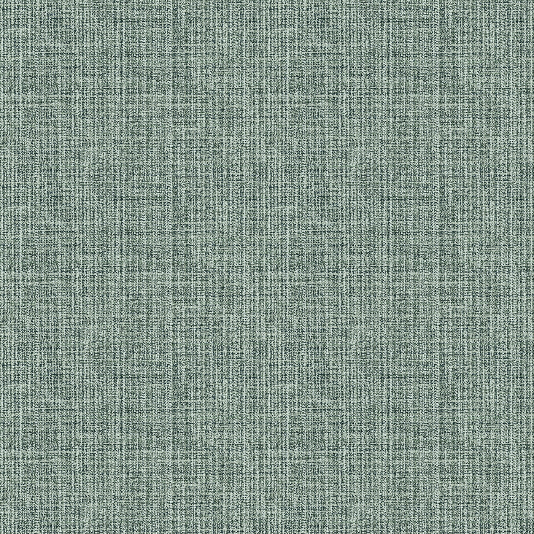 A-Street Prints Kantera Green Fabric Texture Wallpaper, 20.5-in by 33-ft