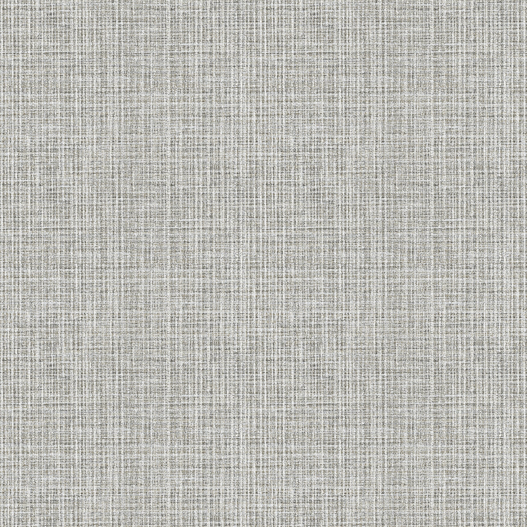 A-Street Prints Kantera Grey Fabric Texture Wallpaper, 20.5-in by 33-ft