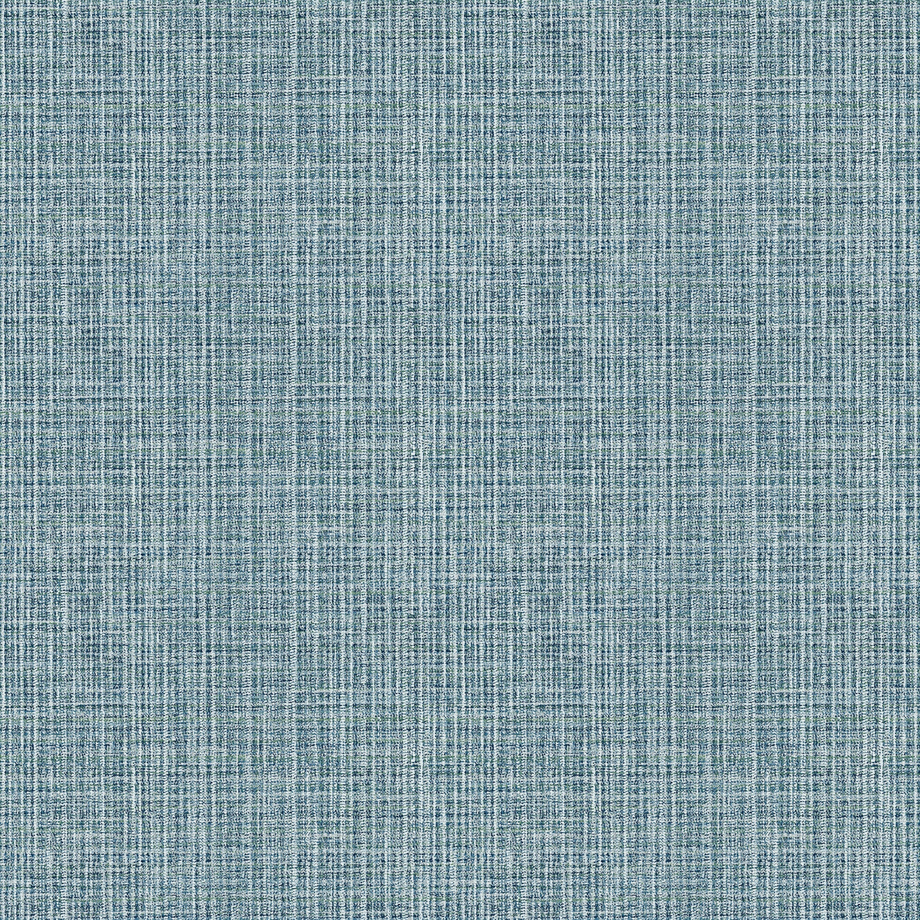 A-Street Prints Kantera Blue Fabric Texture Wallpaper, 20.5-in by 33-ft