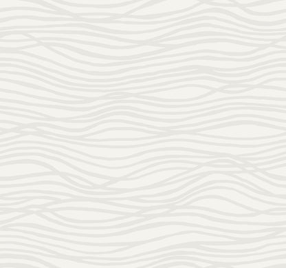 A-Street Prints Galyn Dove Pearlescent Wave Wallpaper, 27-in by 27-ft