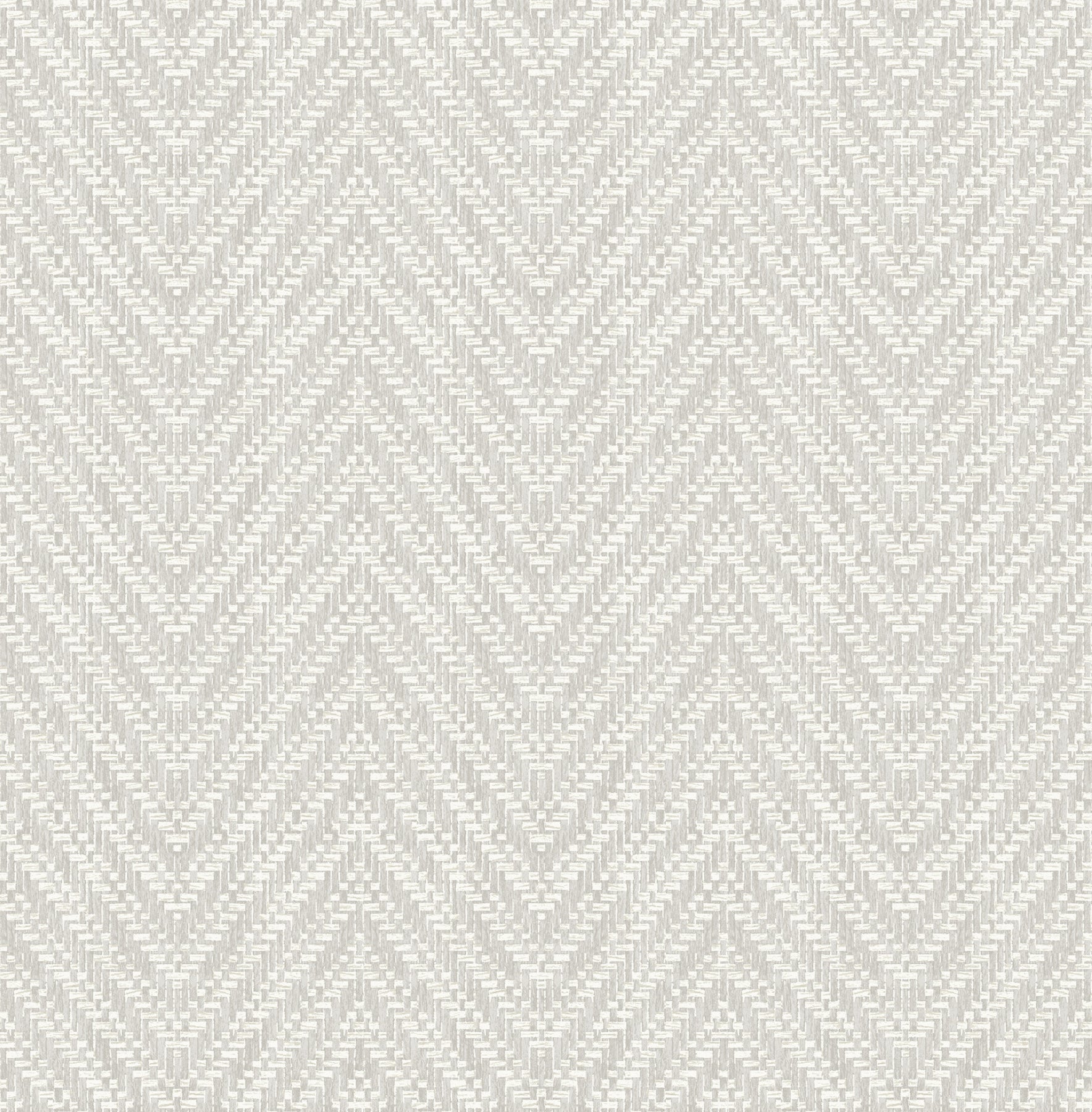 A-Street Prints Glynn Light Grey Chevron Wallpaper, 20.5-in by 33-ft