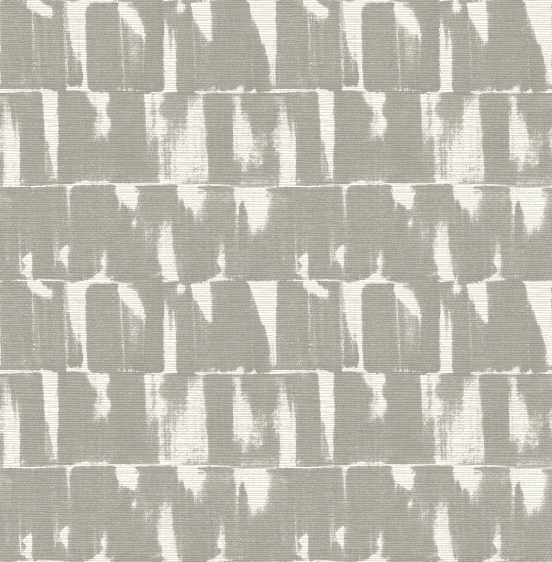 A-Street Prints Bancroft Grey Artistic Stripe Wallpaper, 20.5-in by 33-ft