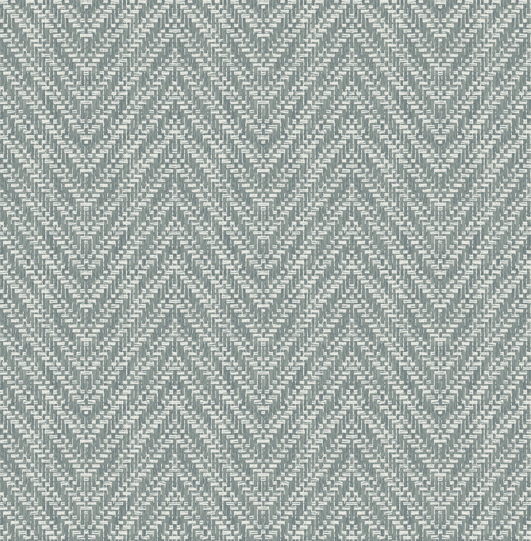 A-Street Prints Glynn Denim Chevron Wallpaper, 20.5-in by 33-ft