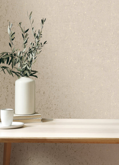 Advantage Callie Bone Concrete Wallpaper, 20.5-in by 33-ft