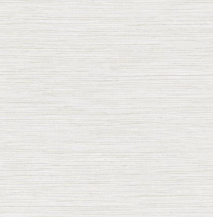 Advantage Alton Off White Faux Grasscloth Wallpaper, 20.5-in by 33-ft