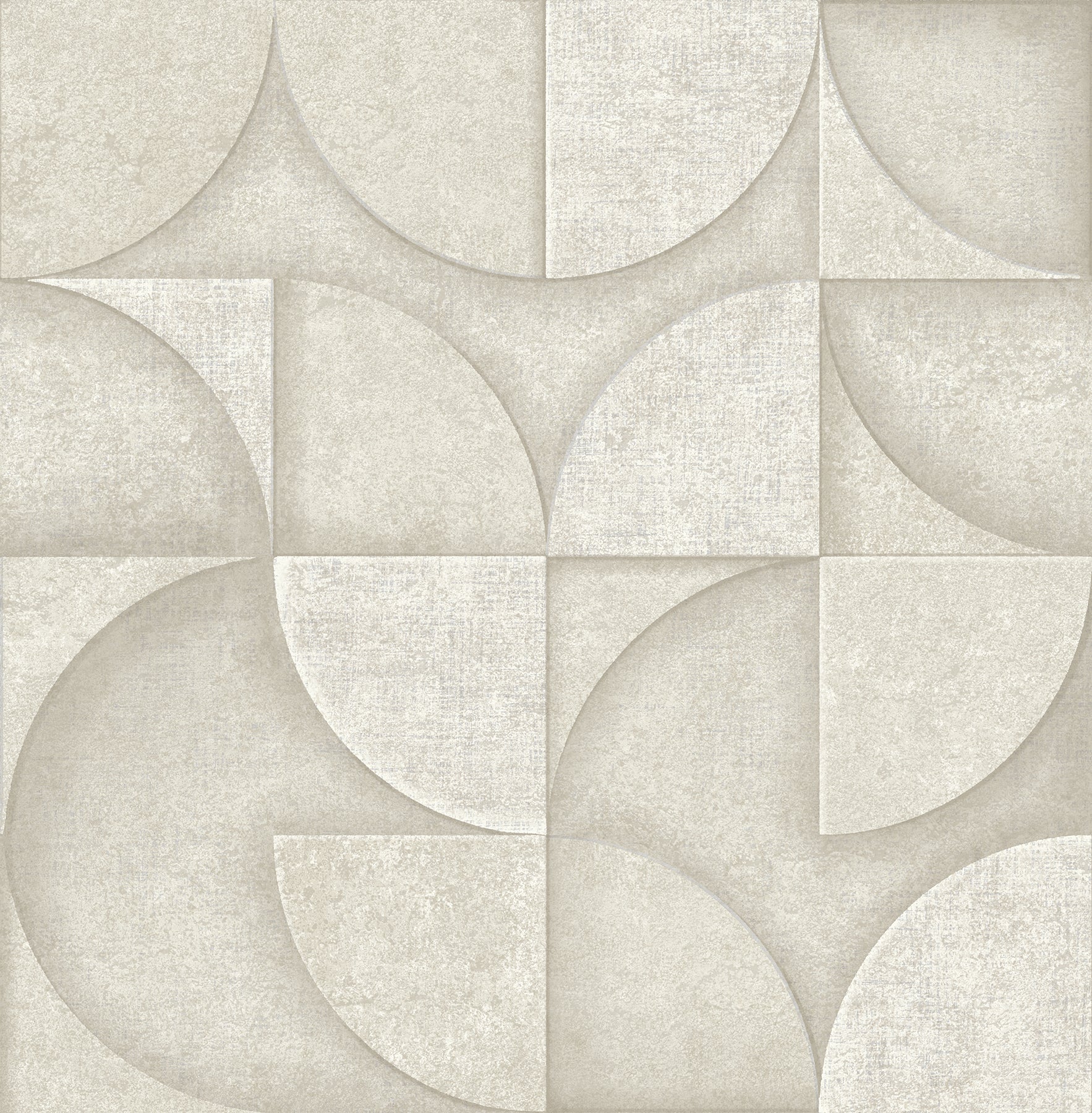 Advantage Addison Stone Retro Geo Wallpaper, 20.5-in by 33-ft