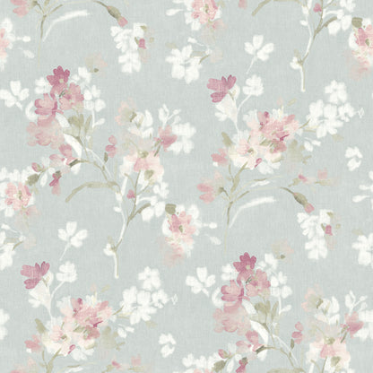 Chesapeake Azalea Fuchsia Floral Branches Wallpaper, 20.5-in by 33-ft