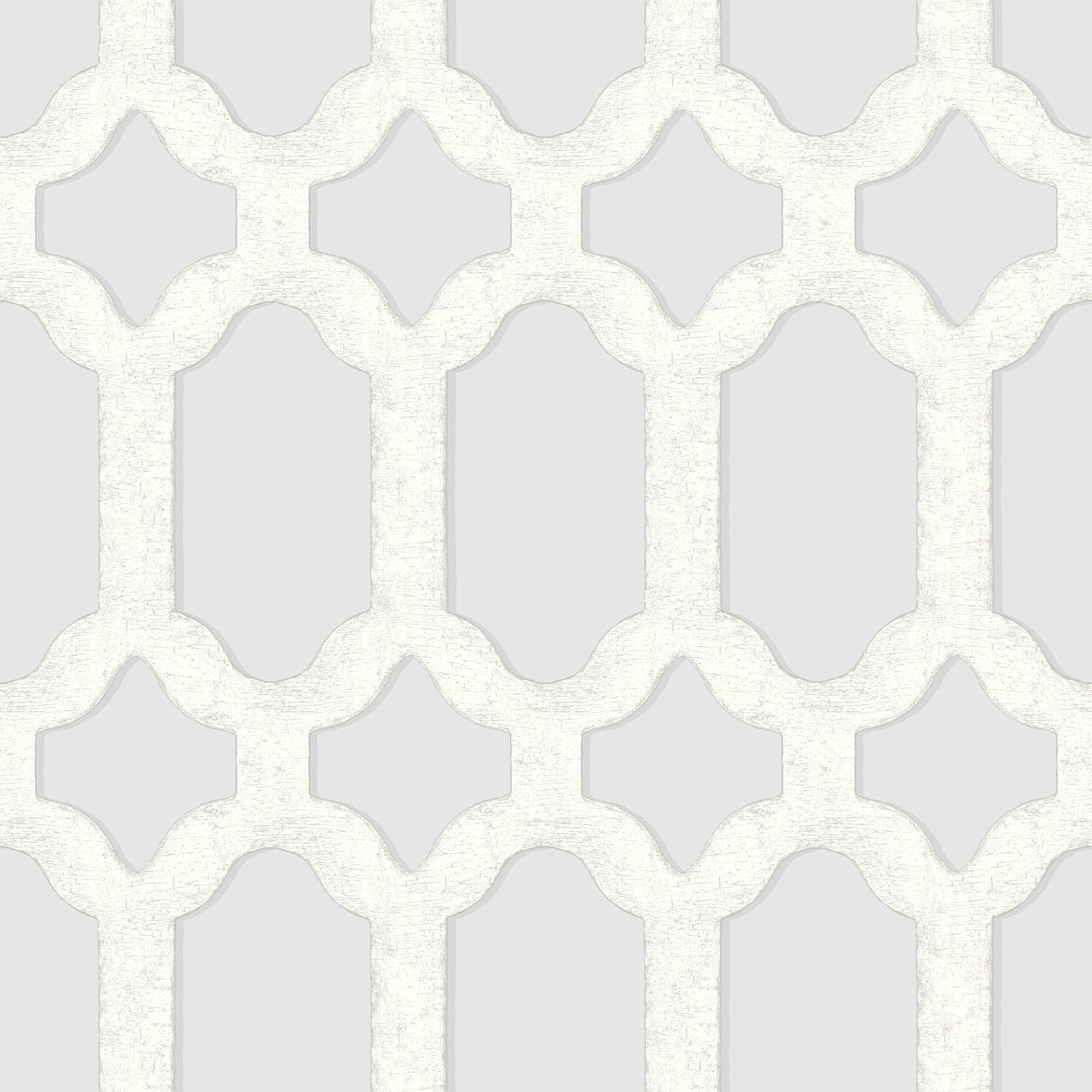 Chesapeake Chervil Sky Blue Trellis Wallpaper, 20.5-in by 33-ft