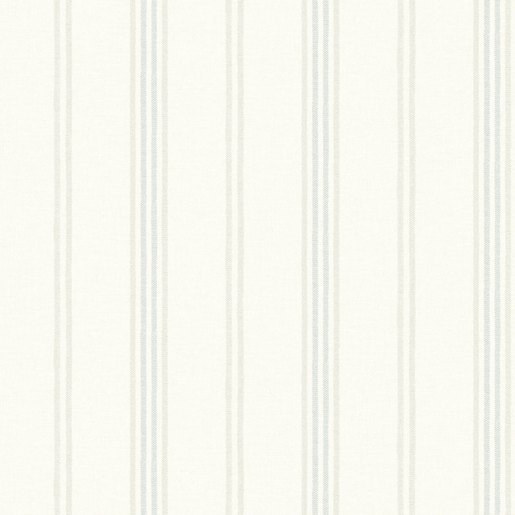 Chesapeake Lovage Aqua Linen Stripe Wallpaper, 20.5-in by 33-ft