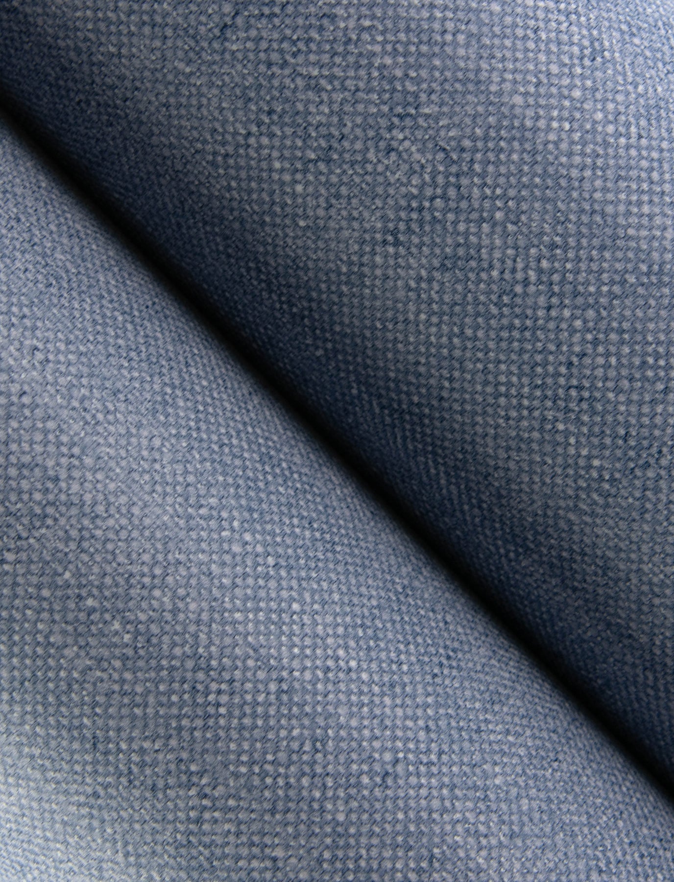 Chesapeake Chambray Denim Fabric Weave Wallpaper, 20.5-in by 33-ft