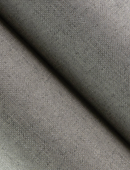 Chesapeake Chambray Grey Fabric Weave Wallpaper, 20.5-in by 33-ft