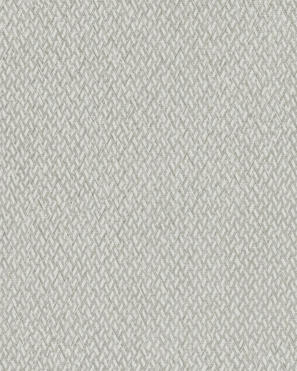 Warner Weave It To Me Grey Geometric Wallpaper, 26-in by 30-ft