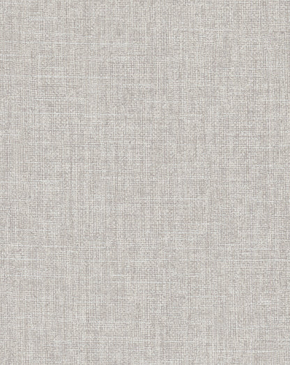 Warner Broadwick Light Grey Faux Linen Wallpaper, 26-in by 30-ft