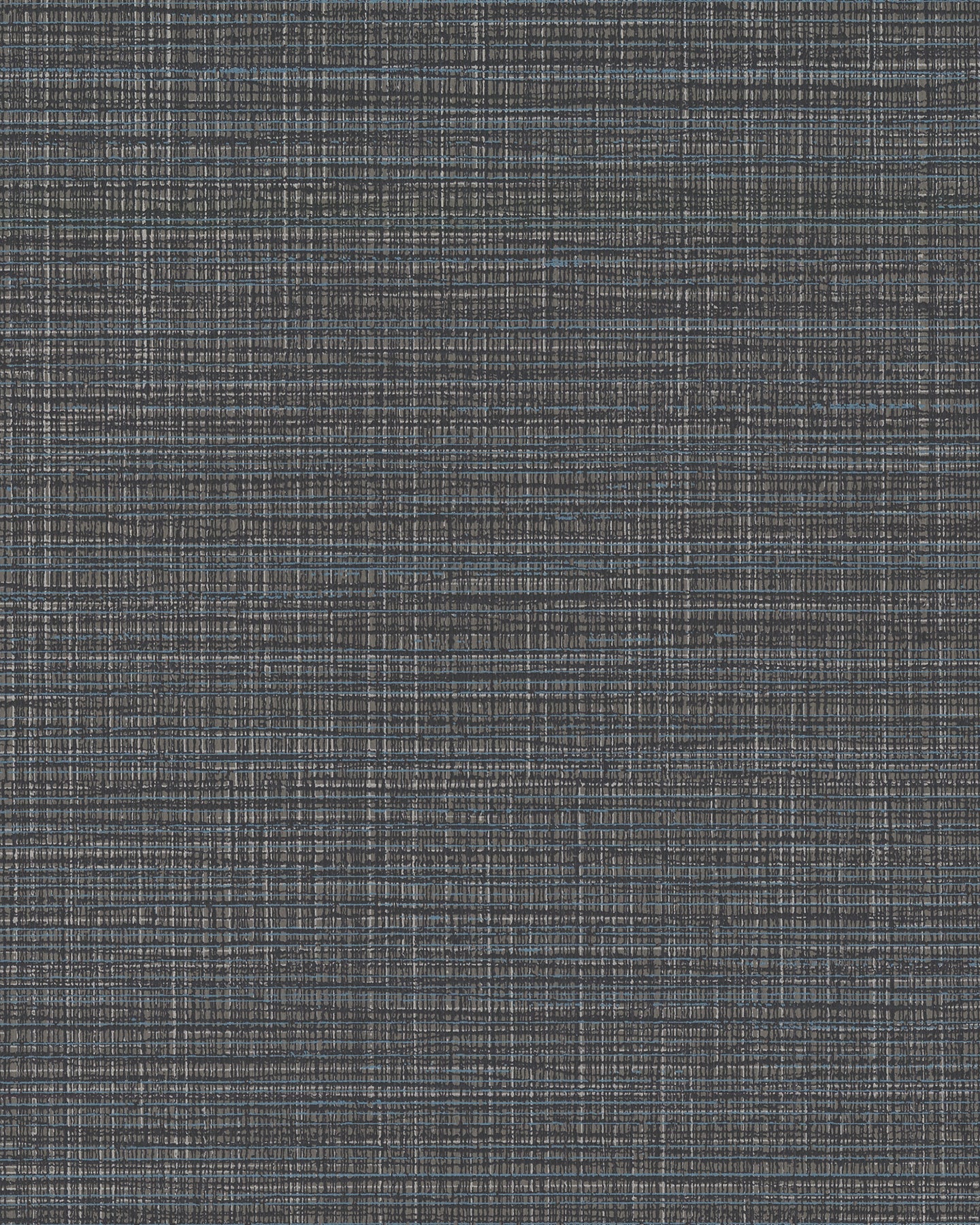 Warner Premiere Charcoal Faux Linen Wallpaper, 26-in by 30-ft