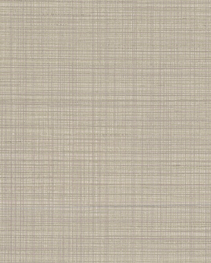 Warner Premiere Neutral Faux Linen Wallpaper, 26-in by 30-ft